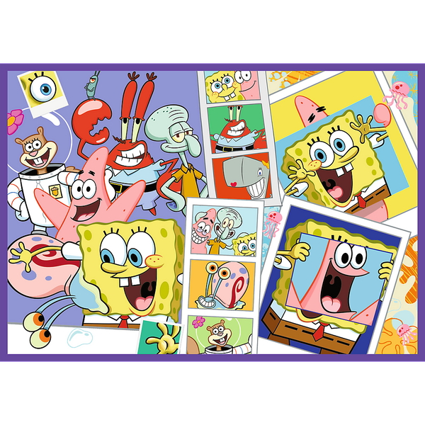 Puzzle - 4x250 - SpongeBob's Crazy World Trefl 13342
