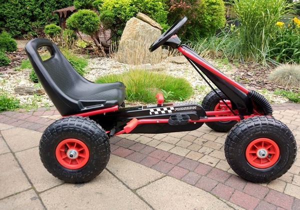 A-15 Go-Kart Rot Fahrzeug für Kinder Gokart