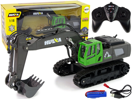Large Professional Crawler Excavator with Metal Cab + R/C