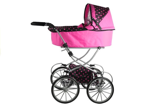 Retro Dolls Buggy Alice - XL Pink with Black
