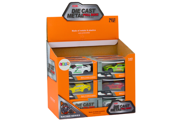 Autofeder 1:43 Metallantrieb Gummiräder