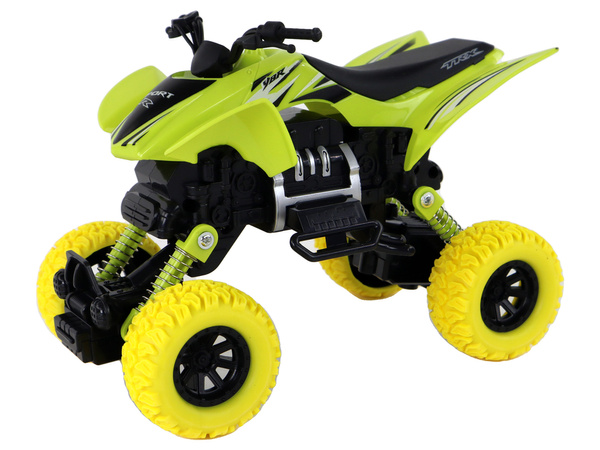 XC-Quad-Fahrzeug mit Friktionsantrieb Grün