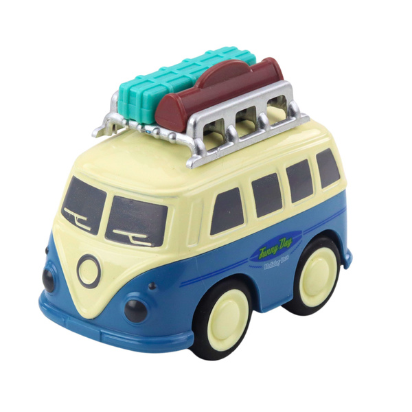 Touristencamper mit Antrieb und beweglichem Gepäck Metal Mix