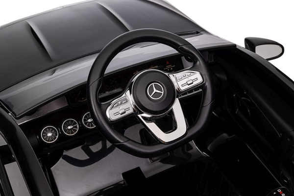 Batteriebetriebenes Auto Mercedes CLA 45s AMG Schwarz lackiert 4x4