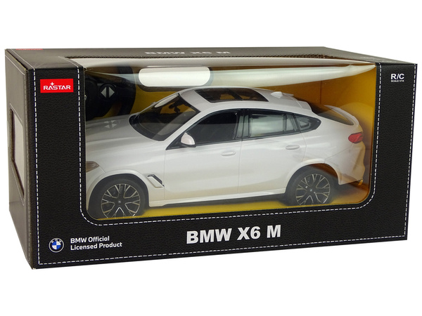 Auto R/C Bmw X6 M 1:14 Rastar Weiß