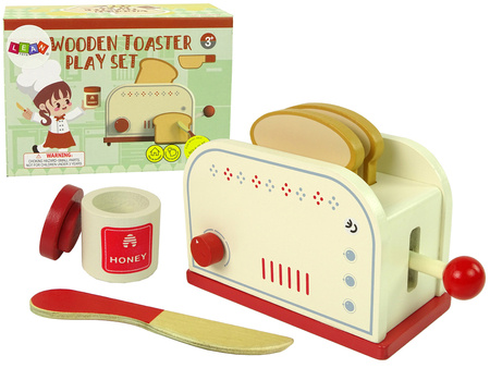 Holztoaster Zubehör Frühstück Küche Kinder
