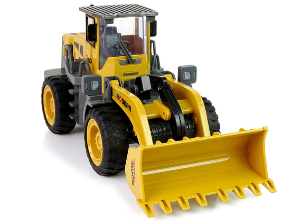 Huge excavator R/C loader Remote-controlled 360-degree rotation LED lights