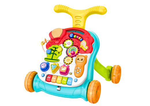 Walker Kinderwagen Lerntisch 2in1 Interaktives Licht und Sound