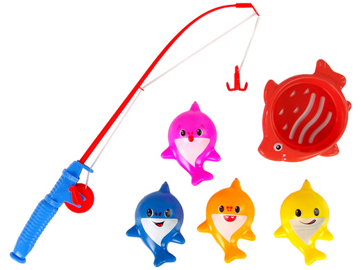 Angeln Spiel Set  Angelspiel Fisch + Rute + Bildschirm