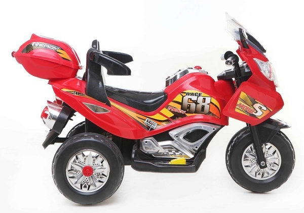 PB378 Electric Ride-On Bike Red