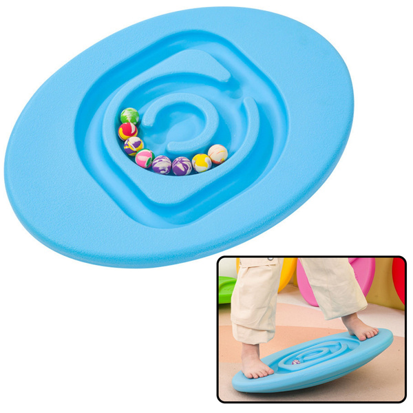Sensorisches Balance Board für Kinder Gummibälle 5 Stück Blau