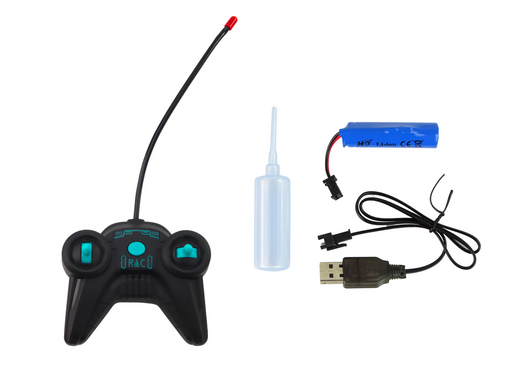 R/C Schwarzer ferngesteuerter Sportwagen