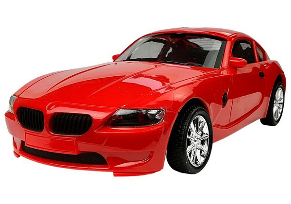 Fahrzeugset Rot Monstertruck Schwarz BMW Caravan 58 cm