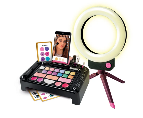 Crazy Chic Make-Up Set Studio Make Up Phone Holder Clementoni 16653