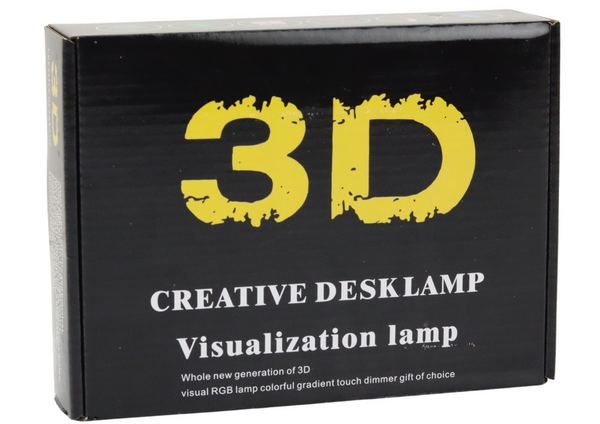 Wireless Lamp Statuette Ball 3D LED Remote Control