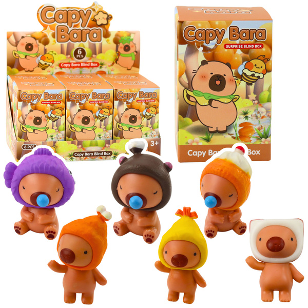 Surprise Capybara Baby Figurine Toy Blind Box Mix Collection