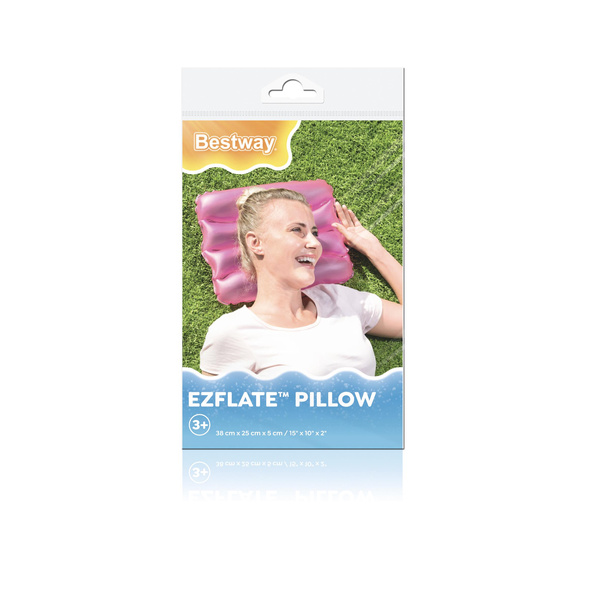 Aufblasbares Kissen 38 x 25 cm Pink Bestway 52127