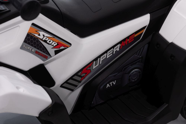 Electric Ride On Quad JC915 White