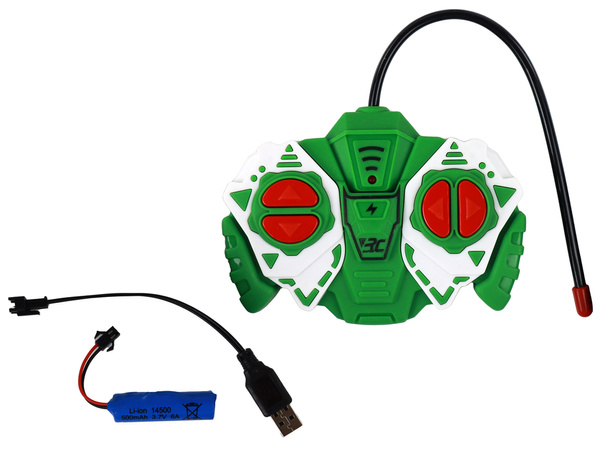 R/C-Traktor mit Anhänger 1:24 Lichter Grün