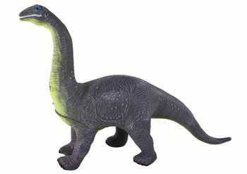 Große Figur Dinosaurier Brachiosaurus Sound Grau