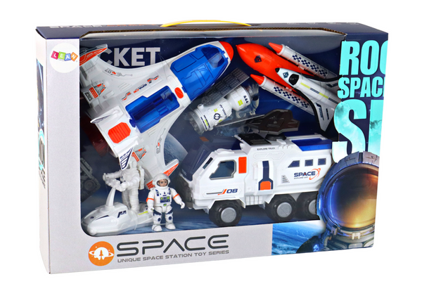 Set Space Mission Rocket Space Ships Space Vehicles 7 pieces