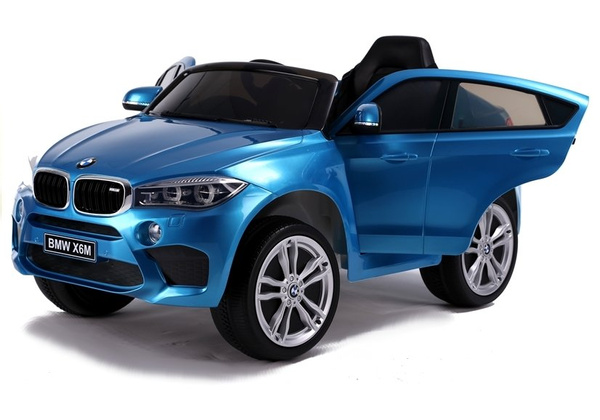 BMW X6 Blue Painting - Electric Ride On Car