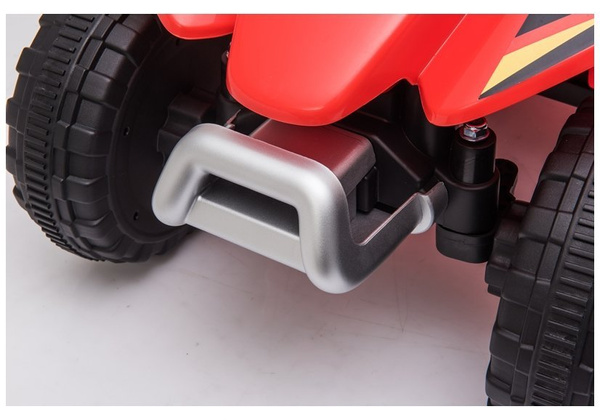 Elektrische Fahrt auf Quad XMX612 Rot