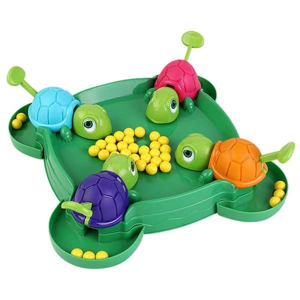 Family Arcade Game Hungry Turtles Board Balls