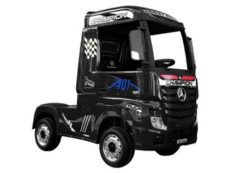 Elektroauto Mercedes Actros Schwarz lackiert MP4