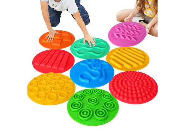 Silikonscheiben Bunte Sensory Boards Sensory Path 20 Stk