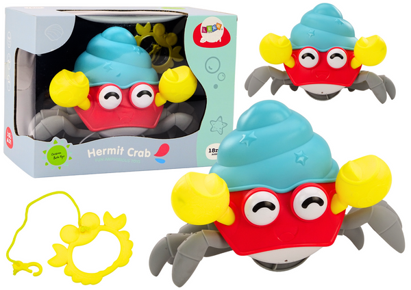 ﻿Walking Crab Clockwork Colorful Crab Crawling Interactive