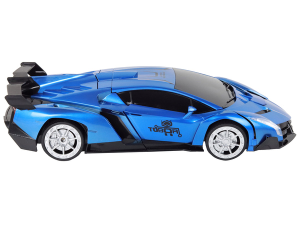 Car-Robot Transformation R/C 1:10 Blue Gesture Control