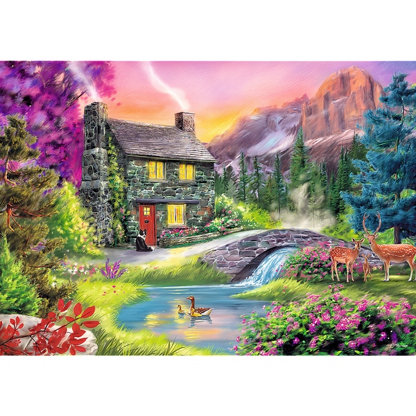 Puzzle – 500 pcs – Mountain Idyll Trefl 37325