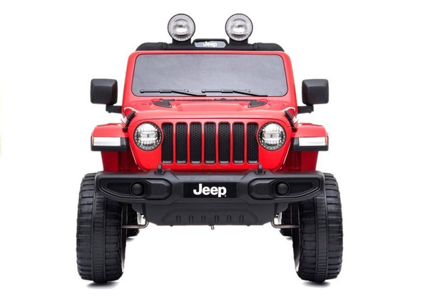 Electric Ride On Car Jeep Rubicon 4x4 Red