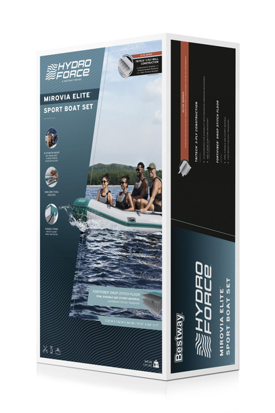 Bestway 65049 Inflatable Pontoon 330 x 162 x 44 cm