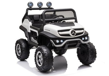Auto Mercedes Unimog S Weiß