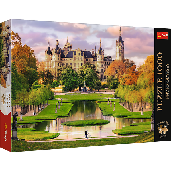 Puzzle - "1000 Premium Plus" - Foto-Odyssee: Schweriner Schloss, Deutschland Trefl 10814