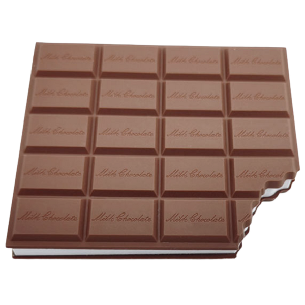 Notizbuch für Schule und Büro, Schokolade, liniert, duftend, braun