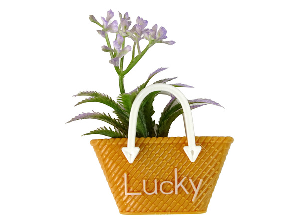 Babypuppe Emily Herbstrote Haarblumen