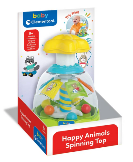Colorful Animal Spinner with Balls Clementoni 17945