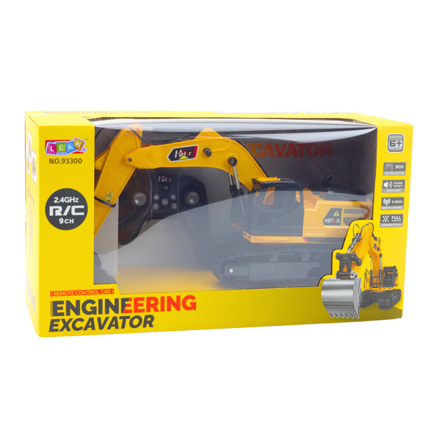 Remote Controlled RC Crawler Excavator Sounds 9CH 2.4G