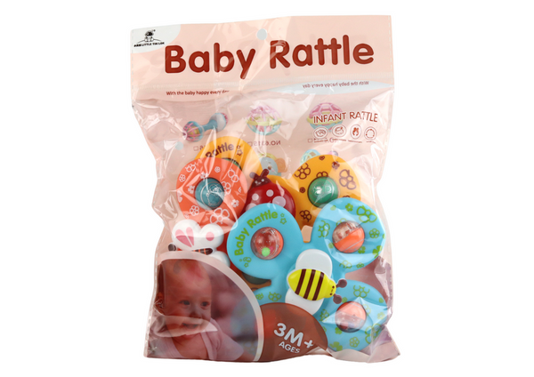 Sensorische Spielzeugspinner, Marienkäfer, Biene, Schmetterling, Saugnäpfe