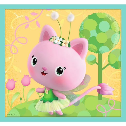 Puzzle - 10 in 1 - In der Welt von Gabby - Universal Gabbys Puppenhaus Trefl 96003