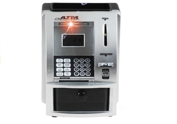 Cash Point Dispenser ATM Realistic Money Box