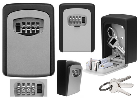 Zinc Key Box Keys Small Items Code