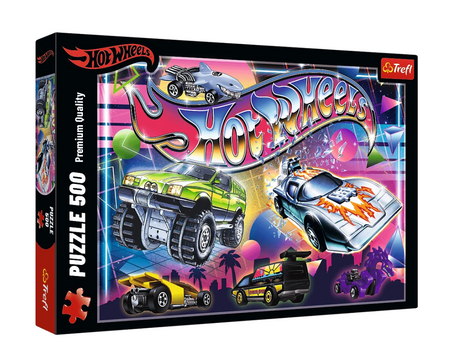 Puzzle – 500 – Hot Wheels: The 80s – Trefl 37538