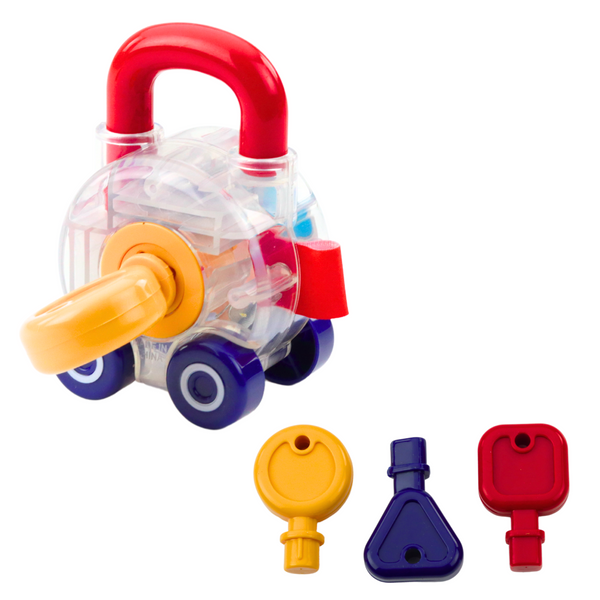 Set of Cars With Key Educational Police Fire Ambulance 3pcs