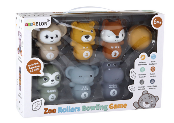 Bowling Animals For Toddlers Interactive Ball Fun