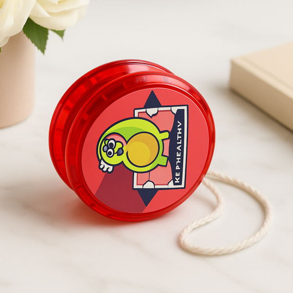 Classic Jojo Arcade Toy YoYo Lights 6 cm Mix