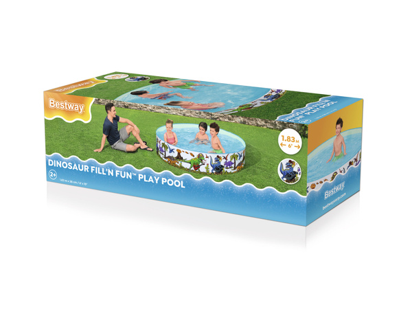 Dinosaurs Garden Pool 183 cm x 38 cm Bestway 55022